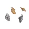 Transfronterizo Nuevo Vida Marina Troquelado Estrella de Mar Concha Aleación Colgante Joyería DIY Aleación de Zinc Accesorios con Cuentas