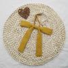 Cabeza caída deprimida mango pequeño largo corbatín brillante estudiante femenina cuello flor lazo suave color sólido uniforme JK artículo pequeño