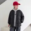 Ropa para Niños Ropa de Invierno para Niños Chaqueta Ligera de Plumas 2026 Estilo Nuevo Niños Medianos y Grandes Invierno Niños Abrigo Grueso de Plumón de Pato Blanco