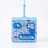 Llavero de Sanrio de dibujos animados de 14 teclas, lindo colgante para mochila, gadget para aliviar el estrés, juguete de descompresión para presionar con los dedos