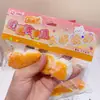 Nuevo Dulce Blando Creativo de Leche y Naranja con Forma de Pata de Gato, Lindo Diseño de Dibujos Animados, Juguete Blando y Apretable de Moda para Aliviar el Estrés