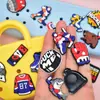 Amuletos para Zapatos de Hockey sobre Hielo Deportivos Pelota de Goma Suave de PVC Decoraciones para Zapatos DIY Desmontables Accesorios Decorativos para Zapatos