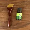 Peine de Belleza Redondo Imitación Cuerno de Carnero Palo de Masaje Meridianos de Sándalo para Cara y Cuello