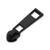 Nuevo punto extraño 5# frontal y trasero usar grifo de níger cuerpo ligero placa de luz rejilla doble sección electrophoretic negro metal manija de equipaje
