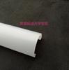 Fábrica de Origen Pantalla de Lámpara de PC Blanco Leche Perfil Extruido de PC Accesorios para Lámparas LED Venta Directa Pantalla de PC
