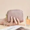 Cartera para Monedas para Mujer, Estilo Nuevo, Piel de Vaca de Primera Capa, Pequeño Tarjetero, Portallaves Versátil Casual de Cuero Genuino, Monedero, Moda en Piel Suave