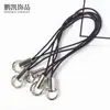 Accesorios para Joyería DIY Tubo Metálico de Círculo Único Cuerda Colorida para Teléfono Móvil Lanyard Pequeño para Muñeca Anillo de Eslinga Hebilla Venta al por Mayor