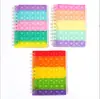 Papelaria Criativa Caderno de Silicone A5 DIY Bloco de Notas Cartoon Destacável Capa Protetora Caderno com Espiral Conjunto de Capa de Silicone