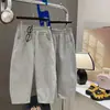 Pantalones Curvos con Remaches de Otoño para Niños AINI Nuevos Pantalones Deportivos para Niños Pantalones de Algodón para Sudar Pantalones de Moda para Niños Mayores
