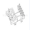 Esqueleto de calibre de seguridad EE16 Esqueleto de transformador de alta frecuencia EE16 horizontal 5+4 pines abierto horizontal