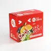 Caja de regalo de alimentos personalizada Dongguan caja de cartón plegable caja de embalaje de alimentos especiales para frutos secos caja de embalaje de regalo para el Festival de Primavera