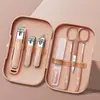 Set de Cortauñas Anti-Salpicaduras Seleccionado Cuidadosamente en Stock, Tijeras para Uñas de Alta Calidad, Empujador de Cutículas, Cortauñas para Uso Doméstico para Hombres y Mujeres