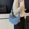 Bolsa Pequena Feminina Tendência Outono Inverno Novo Estilo Coreano Nicho Casual Versátil para Trabalho Ombro Transversal