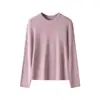 Venta de Liquidación en Tallas Agotadas: Ropa interior térmica de cuello redondo para primavera de 300 g hecha de terciopelo alemán, capa base cálida para mujer