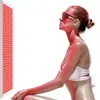 Lámpara de Panel Grande Infrarroja Amazon 646 Luces Dispositivo de Terapia Infrarroja Cercana 660N850Nm Lámpara de Bronceado Sauna Yoga