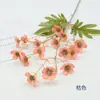 Arreglo de Escena con Flores Artificiales, Flor de Ciruelo Artificial de Tallo Único para Decoración de Sala de Estar en Casa, Superventas Transfronterizo, 15 Tallos Pequeños de Flor de Ciruelo