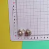 Liga de Alumínio Acrílica Imitação DIY Joias Coloridas Três Pérolas Flor Coração Placa de Flor Fivela Acessórios de Cabelo Acessórios de Strass Material