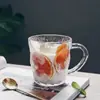 Copo de Vidro Geleira Copo de Vinho Copo de Chá Copo para Beber Chá Copo de Chá Resistente a Altas Temperaturas Copo de Vinho Doméstico Venda por Atacado