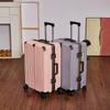 Maleta de Viaje 24 pulgadas Equipaje Femenino Fuerte Duradero Estudiante Maletín con Contraseña Masculino Marco de Aluminio Trolley de Mano para Abordar Venta al por Mayor de Fábrica