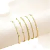 Pulseiras Empilháveis de Moda Transfronteiriça Europeia e Americana de Alto Padrão para Mulheres, Pulseiras Versáteis e Estilosas de Corrente de Metal Cuban Link Paperclip