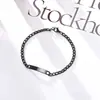 Pulseiras de casal em aço inoxidável, modernas e estilosas, com design punk retrô e hip-hop, e garantidas para não desbotar. Atacado disponível