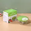 Cortador de Legumes, Amassador de Alho, Cortador Multifuncional de Legumes, Processador de Alimentos para Bebês, Moedor de Carne, Espremedor de Alho Manual, Puxador de Alho
