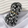 Cuerda de Paracord de Poliéster Colorido de 5 mm con Núcleo Trenzado Cuerda Redonda para Tejer a Mano DIY Lanyard para Teléfono Móvil V1031