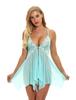 Ropa interior sexy para mujer de Amazon, estilo europeo y americano (2022), perspectiva de cadera, pijama sexy, falda dividida con tirantes.