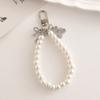 Nuevo Estilo Cadena Pequeña para Teléfono Móvil Corazón de Fragancia Cadena de Mano de Perla de Vidrio Colgante Hecho a Mano con Cuentas Lote de Joyería DIY