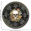 Placa de Madeira de Gato Engraçado para Halloween Transfronteiriça Estilo Americano Abóbora Gato Preto Decoração Atmosfera Festiva Artesanato