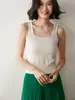 Top Versátil e Estiloso de Cashmere Feminino Outono e Inverno Novo Suéter de Cor Sólida Camisola de Tricô Versátil com Gola U