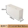 Gabinete de Madera Maciza tipo Sándwich Gabinete de Mesita de Noche Gabinete de Almacenamiento Tatami Montado en la Pared Gabinete de Mesita de Noche Gabinete de Almacenamiento para Espacios Largos en la Mesita de Noche Gabinete Lateral