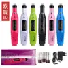 Pulidor de Uñas Tipo Pluma Transfronterizo para Eliminar Piel Muerta Herramienta Eléctrica de Manicura Pulidora Portátil USB Pulidor Eléctrico de Uñas