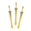 Nuevos Accesorios de Joyería de Aleación DIY Hechos a Mano de 5 Colores Colgante Colgante Arma Espada Artesanía M84