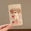 Nuevo Conjunto de Tres Piezas de Pinzas para el Cabello de Bebé para Niñas, Pinzas Bb para Flequillo, Accesorios para el Cabello, Lindos Pasadores de Color Café para Niños