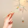 Pasador de Sándalo Negro para Mujer, Accesorio para el Cabello Fresco y Elegante, Pasador de Flor de Magnolia, Adorno para el Cabello Estilo Antiguo Qipao, Pasador Diario para Peinados Recogidos