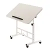 Mesa de cabeceira móvel ajustável, mesa de laptop para casa, escrivaninha de estudo para estudantes, escrivaninha para quarto, escrivaninha dobrável para escrita