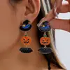 Halloween Novo Design Criativo e Personalizado Abóbora Doce Brincos Pendentes Exagerados, Novos Acessórios de Orelha Peculiares Transfronteiriços