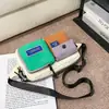 Bolso de Pecho Color Block para Hombres y Mujeres, Bolso Cruzado de Moda, Riñonera Versátil Multifuncional Estilo Japonés, Bolso Casual de Moda Nuevo 2026