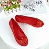 Fornecimento Exclusivo Transfronteiriço de Sandálias Femininas da Moda de Salto Baixo, Sapatos Versáteis Antiderrapantes com Estampa de Rosa, Adequados para Todas as Estações, Dropshipping de Peça Única Temu