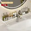 Prateleira de Armazenamento Vertical para Lavatório Organizador Simples de Luxo Leve para Artigos de Higiene Pessoal Produtos de Skincare