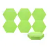 Tablero hexagonal de fibra para aislamiento acústico, guardería, cine, oficina, decoración de pared, pegatina, estudio de grabación, KTV, material de tablero absorbente de sonido