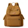 Nova Mochila Escolar Outono e Inverno para Alunas do Ensino Médio Mochila de Grande Capacidade para Viagem Mochila Simples e Versátil para Lazer ao Ar Livre