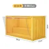 Suporte de Exibição Bubble Mart Recipiente Caixa Surpresa Caixa de Armazenamento com Luz Gabinete à Prova de Poeira Caixa de Exibição de Boneca Feita à Mão Atacado