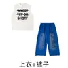 Roupas Infantis da Moda para Street Dance Moda Masculina Camiseta Sem Manga Estilosa para Street Dance Roupa de Performance Roupa de Performance Estilosa Hip-Hop Legal para Meninos