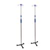 Suporte móvel para infusão tipo piso base de disco de ferro fundido suporte para gotejamento suporte para garrafa pendurada haste de infusão em estoque fornecimento