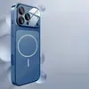 Modelo Novo Transfronteiriço Adequado para Capa de Celular Iphone17 Que se Torna Instantaneamente Janela Maior Vidro Fosco Corning 15 Anti-Queda Capa com Sucção Magnética