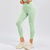 Calça Longa Fitness Sexy Bumbum de Pêssego Esportiva Corrida Levanta Quadril Cintura Alta Emagrecedora Elástica Justa Pilates Yoga Calças Femininas