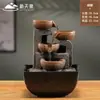 Xintianquan Lucai Ornamentos Automáticos de Água Água Circulante Estilo Chinês Mesa de Centro Mesa de Escritório Pequenos Ornamentos Sala de Estar Doméstico