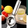 Espremedor Manual de Aço Inoxidável para Espremer Suco de Limão, Espremedor Doméstico, Espremedor de Laranja Prensado à Mão, Atacado